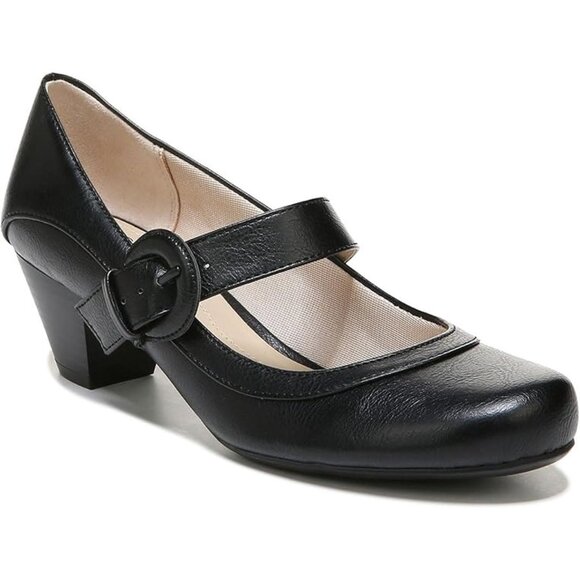 LifeStride Rozz Round Toe Mary Jane Pumps - Picture 1 of 5